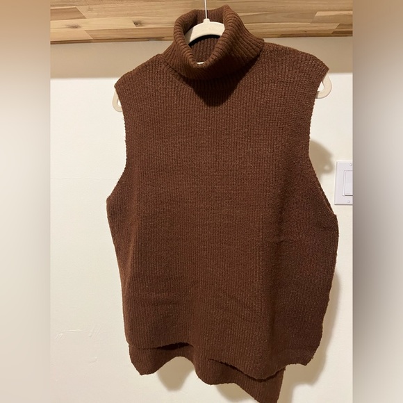 Double Zero Sweaters - Double Zero turtleneck popover sweater! Size M - good condition! Chocolate brown